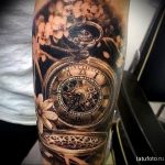 Фото тату часы 20.05.2019 №029 - photo tattoo watch - tattoo-photo.ru