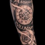 Фото тату часы 20.05.2019 №041 - photo tattoo watch - tattoo-photo.ru