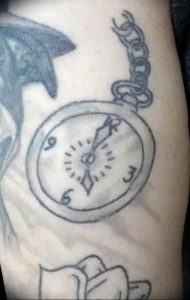 Фото тату часы 20.05.2019 №043 - photo tattoo watch - tattoo-photo.ru