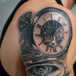 Фото тату часы 20.05.2019 №046 - photo tattoo watch - tattoo-photo.ru