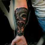 Фото тату часы 20.05.2019 №063 - photo tattoo watch - tattoo-photo.ru