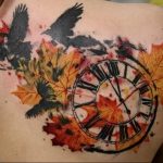 Фото тату часы 20.05.2019 №065 - photo tattoo watch - tattoo-photo.ru