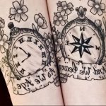 Фото тату часы 20.05.2019 №070 - photo tattoo watch - tattoo-photo.ru