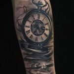 Фото тату часы 20.05.2019 №078 - photo tattoo watch - tattoo-photo.ru