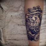 Фото тату часы 20.05.2019 №083 - photo tattoo watch - tattoo-photo.ru