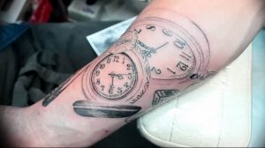 Фото тату часы 20.05.2019 №098 - photo tattoo watch - tattoo-photo.ru