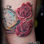 Фото тату часы 20.05.2019 №100 - photo tattoo watch - tattoo-photo.ru