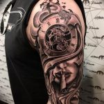 Фото тату часы 20.05.2019 №115 - photo tattoo watch - tattoo-photo.ru