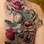 Фото тату часы 20.05.2019 №117 - photo tattoo watch - tattoo-photo.ru