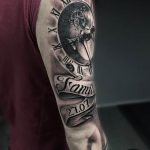 Фото тату часы 20.05.2019 №121 - photo tattoo watch - tattoo-photo.ru