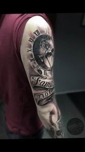 Фото тату часы 20.05.2019 №121 - photo tattoo watch - tattoo-photo.ru