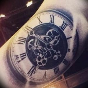 Фото тату часы 20.05.2019 №124 - photo tattoo watch - tattoo-photo.ru