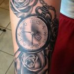 Фото тату часы 20.05.2019 №127 - photo tattoo watch - tattoo-photo.ru