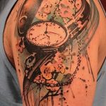 Фото тату часы 20.05.2019 №130 - photo tattoo watch - tattoo-photo.ru