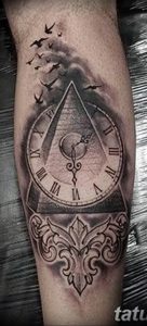 Фото тату часы 20.05.2019 №139 - photo tattoo watch - tattoo-photo.ru