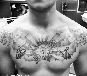 Фото тату часы 20.05.2019 №147 - photo tattoo watch - tattoo-photo.ru