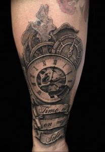 Фото тату часы 20.05.2019 №148 - photo tattoo watch - tattoo-photo.ru