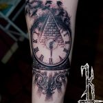 Фото тату часы 20.05.2019 №151 - photo tattoo watch - tattoo-photo.ru