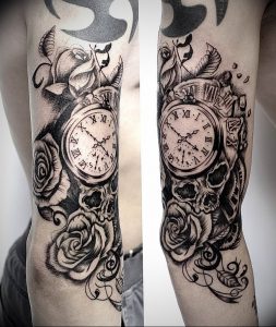 Фото тату часы 20.05.2019 №157 - photo tattoo watch - tattoo-photo.ru
