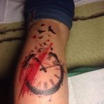 Фото тату часы 20.05.2019 №163 - photo tattoo watch - tattoo-photo.ru