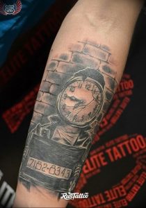 Фото тату часы 20.05.2019 №164 - photo tattoo watch - tattoo-photo.ru