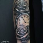 Фото тату часы 20.05.2019 №165 - photo tattoo watch - tattoo-photo.ru