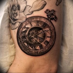 Фото тату часы 20.05.2019 №179 - photo tattoo watch - tattoo-photo.ru