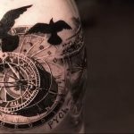 Фото тату часы 20.05.2019 №208 - photo tattoo watch - tattoo-photo.ru