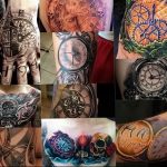 Фото тату часы 20.05.2019 №212 - photo tattoo watch - tattoo-photo.ru