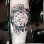 Фото тату часы 20.05.2019 №215 - photo tattoo watch - tattoo-photo.ru