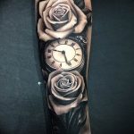 Фото тату часы 20.05.2019 №216 - photo tattoo watch - tattoo-photo.ru