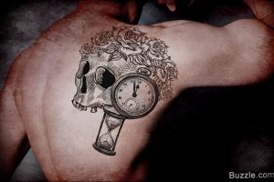 Фото тату часы 20.05.2019 №221 - photo tattoo watch - tattoo-photo.ru