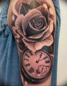 Фото тату часы 20.05.2019 №227 - photo tattoo watch - tattoo-photo.ru