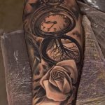 Фото тату часы 20.05.2019 №234 - photo tattoo watch - tattoo-photo.ru