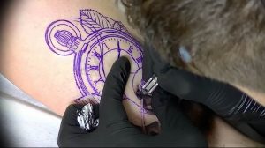 Фото тату часы 20.05.2019 №237 - photo tattoo watch - tattoo-photo.ru