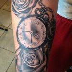 Фото тату часы 20.05.2019 №252 - photo tattoo watch - tattoo-photo.ru