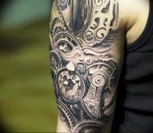 Фото тату часы 20.05.2019 №258 - photo tattoo watch - tattoo-photo.ru