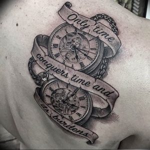 Фото тату часы 20.05.2019 №260 - photo tattoo watch - tattoo-photo.ru