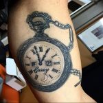 Фото тату часы 20.05.2019 №271 - photo tattoo watch - tattoo-photo.ru