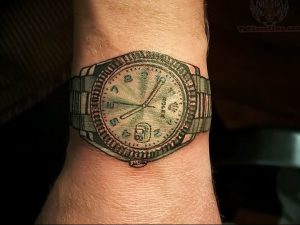 Фото тату часы 20.05.2019 №281 - photo tattoo watch - tattoo-photo.ru