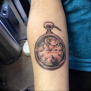 Фото тату часы 20.05.2019 №285 - photo tattoo watch - tattoo-photo.ru
