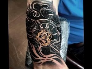 Фото тату часы 20.05.2019 №286 - photo tattoo watch - tattoo-photo.ru