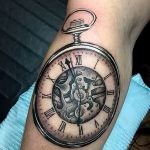 Фото тату часы 20.05.2019 №290 - photo tattoo watch - tattoo-photo.ru