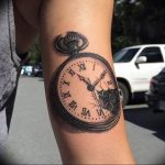 Фото тату часы 20.05.2019 №291 - photo tattoo watch - tattoo-photo.ru