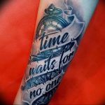 Фото тату часы 20.05.2019 №293 - photo tattoo watch - tattoo-photo.ru