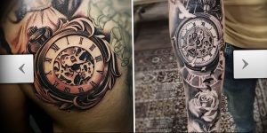 Фото тату часы 20.05.2019 №300 - photo tattoo watch - tattoo-photo.ru