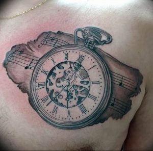 Фото тату часы 20.05.2019 №303 - photo tattoo watch - tattoo-photo.ru