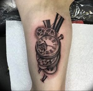 Фото тату часы 20.05.2019 №316 - photo tattoo watch - tattoo-photo.ru