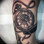 Фото тату часы 20.05.2019 №317 - photo tattoo watch - tattoo-photo.ru