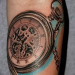 Фото тату часы 20.05.2019 №321 - photo tattoo watch - tattoo-photo.ru
